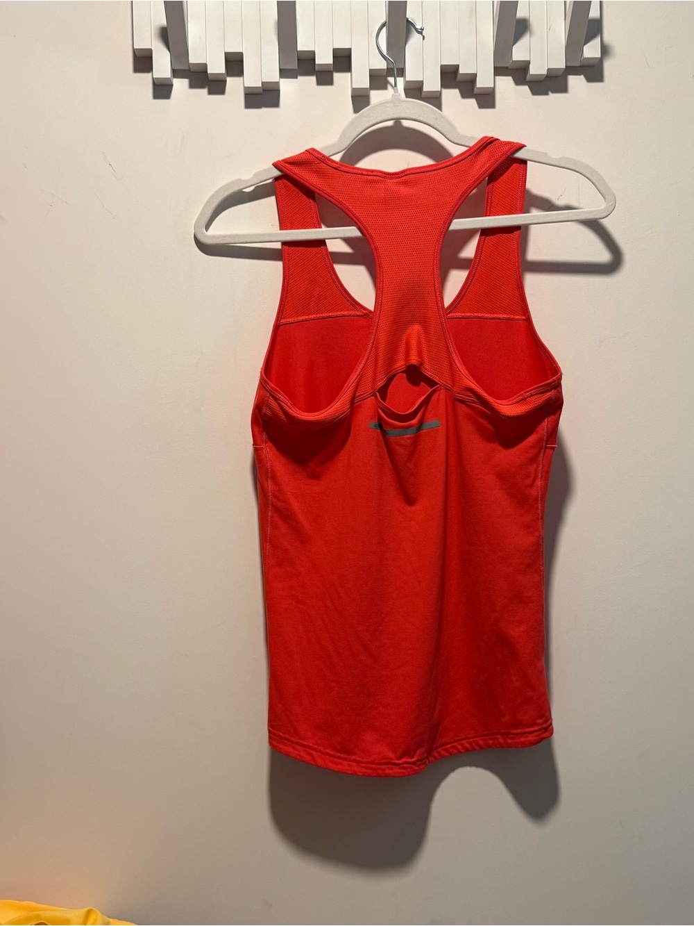 adidas Red Racerback Athletic Tank Top - Picture 2 of 2